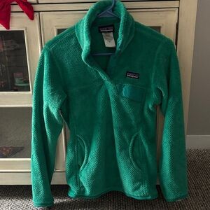 Patagonia Teal Fleece Jacket
